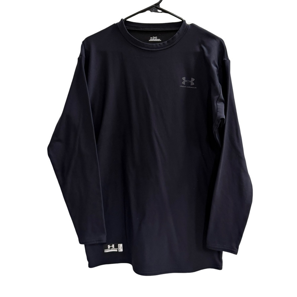 UNDER ARMOUR Tactical Long Sleeve Base Layer Shirt Black Size 3XL